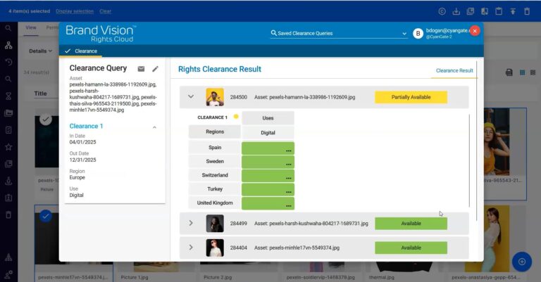 Asset Clearance in Nuxeo with Brand Vision